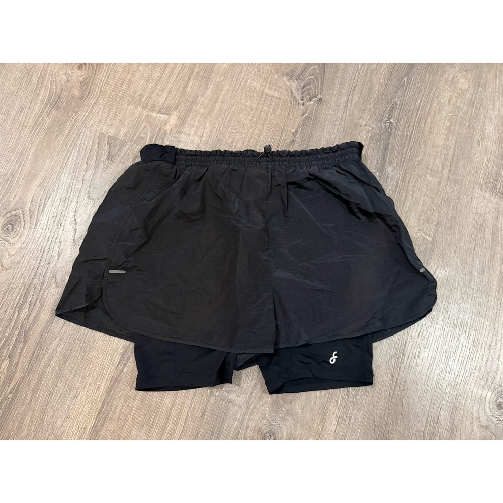 Fanka SPEEDCOOL FLOW 2 in 1 SHORTS Running XL Womens Black